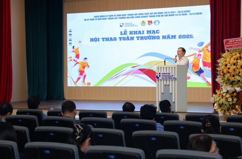  [26-03-2026] Khai mạc Hội thao toàn trường năm 2026