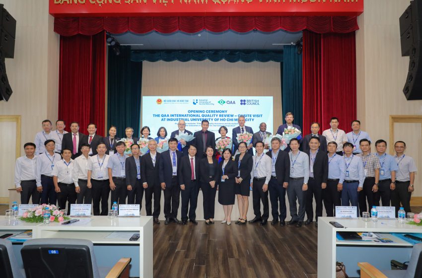  [24-03-2026] Khai mạc Đánh giá ngoài cấp CSGD theo Tiêu chuẩn QAA của Hội đồng Anh